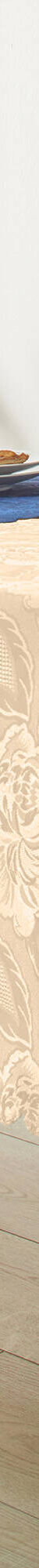Nappe jacquard damassé (vanille) Nappe jacquard damassé (vanille)